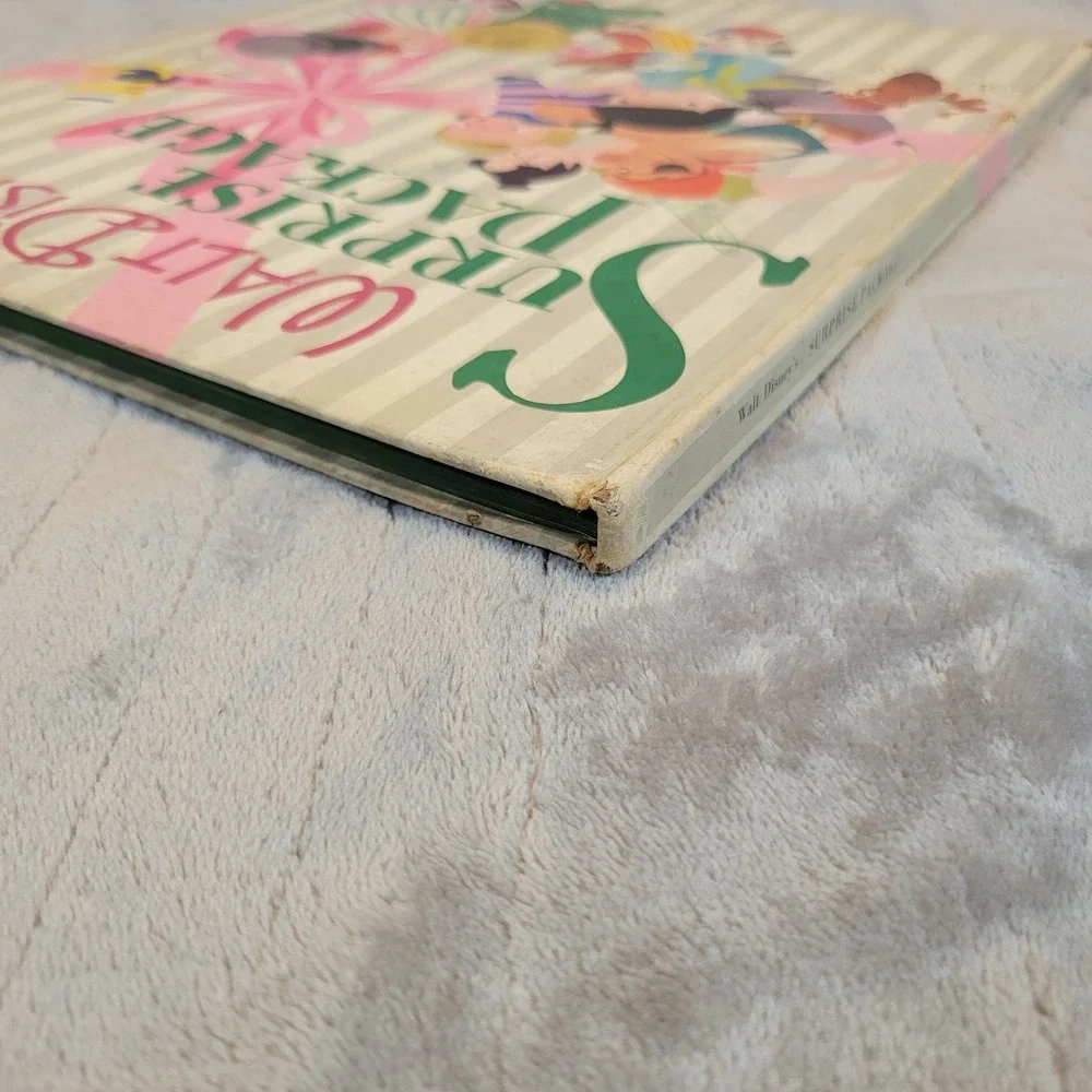 Walt Disney Surprise Package Book First Edition 1944‎ Vintage